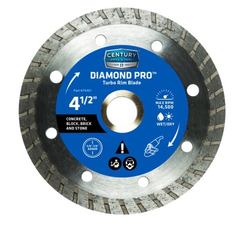 TRB DIAMND SAW BLDE 4.5".