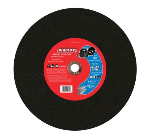 METAL HS CUTOFF DISC 14".