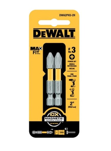 MAXFIT POWER BIT PH3 2PC.