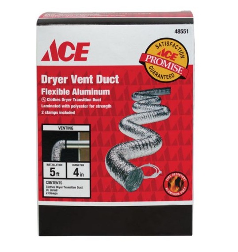 DUCT SUPUR-FLX DRYR4X5'                 