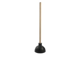PLUNGER 6&quot; BLACK CUP                    