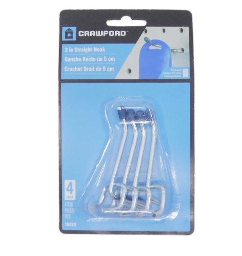 HOOK PEG SNGLSTRT 2" CD4                