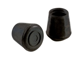 TIP LEG RBBR BLK 1/2&quot;                   