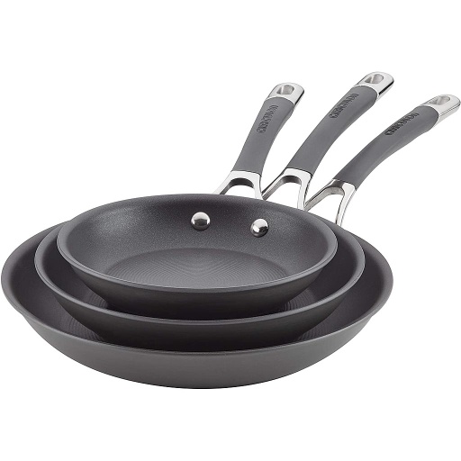 SKILLET SET GRAY 350°F.