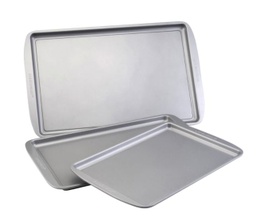 COOKIE SHEET SET GRY 3PC.