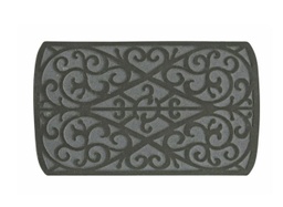 SCROLL CR MAT GRY18X30