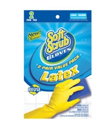 CLN GLOVE LTX L YL                      