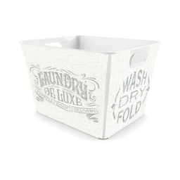 LAUNDRY DELUX BSKT 24QT.