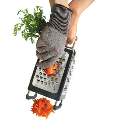 CUT RESISTANT GLOVE GRAY.