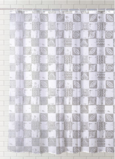 SHOWER CURTAIN BUTTERFLY.
