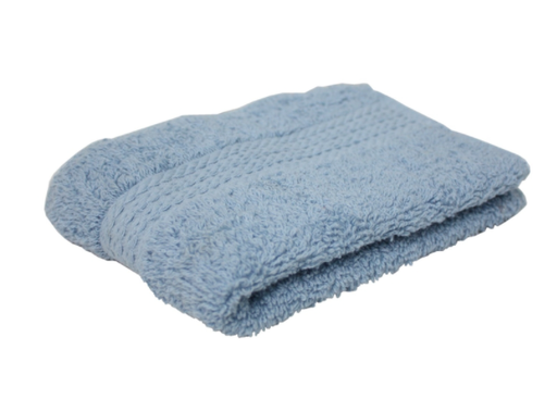 WASHCLOTH SMK BLU 13X13"