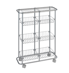TROLLEY SLIM 6 BASKETS