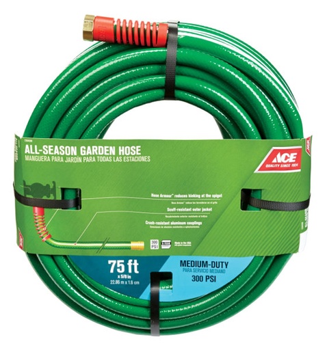 ALL SEASONS HOSE5/8"X75'                