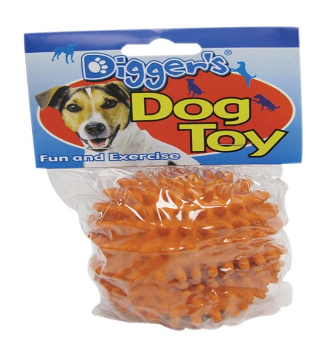 DOG TOY SPIKED BALL                     
