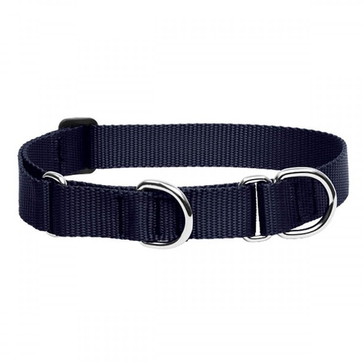 DOG COLLAR 9-14" ADJ BLK                