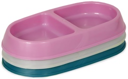 PET DISH DBL DINER SML                  