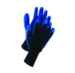 Ace Men's Outdoor Acrylic Dipped Gloves Black/Blue L