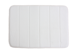 BATH RUG FOAM 17X24&quot; WHT
