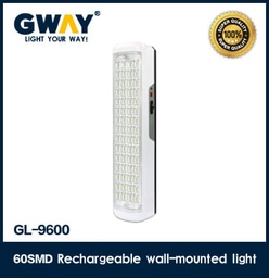 GWAY RECHARGEABLE EMERGENCY LIGHT 60LED - M9600
