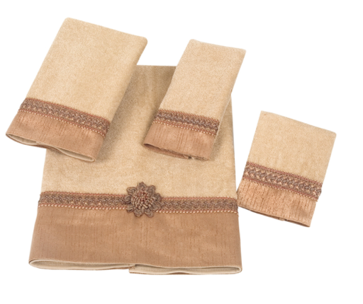 TOWEL SET BRAID CUFF 4PK