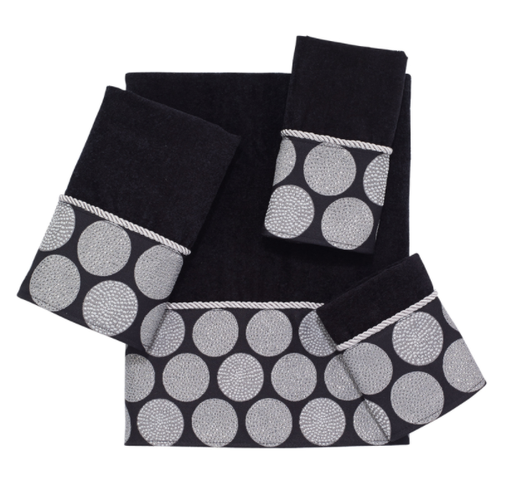 DOT CIRCLE TWL SET BLK