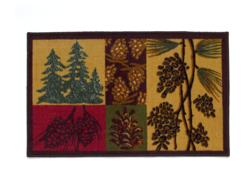 BATH RUG ADRNDCK PN MLTI