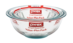 BOWL MIXING 3PC CLEAR