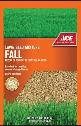 ACE FALL GRASS SEED 3#.