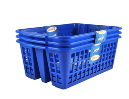 BASKET LG STACK WHT BLU
