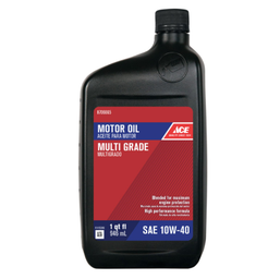 MOTOR OIL 10W40 QT ACE