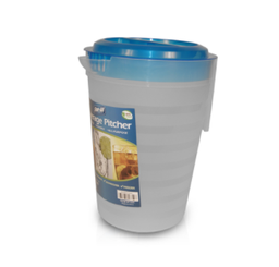 PITCHER 3LTR CLR/BLU