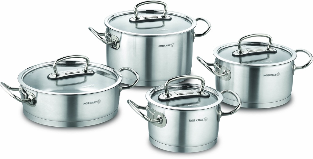 A1147 ProLine 8 pcs. Cookware Set - Inox | ACE Hardware
