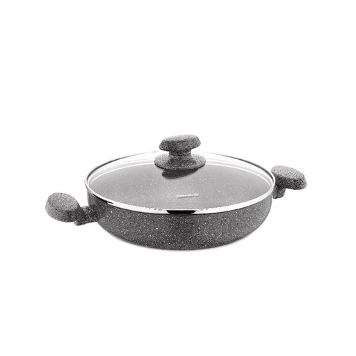 A2809 Mia Granit Alu. Low Casserole 26x6,2